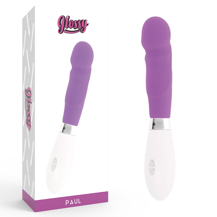 Vibrador Pilhas Glossy Paul