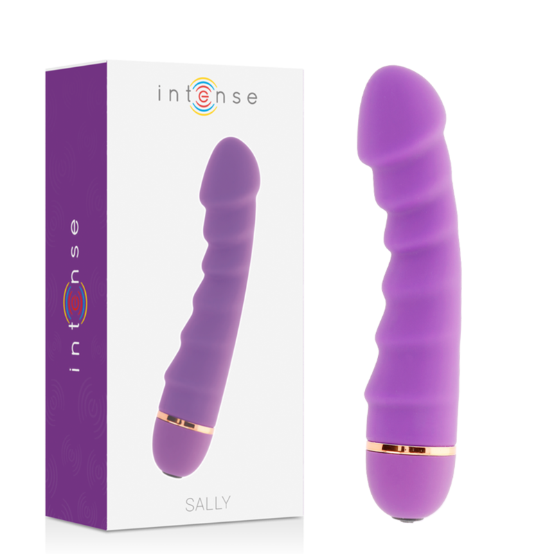 Vibrador Pilhas Intense Sally Roxo