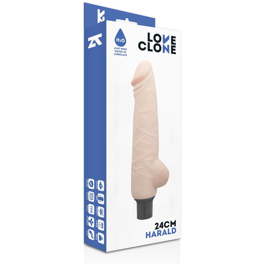 Vibrador Realístico Pilhas LoveClone Harald
