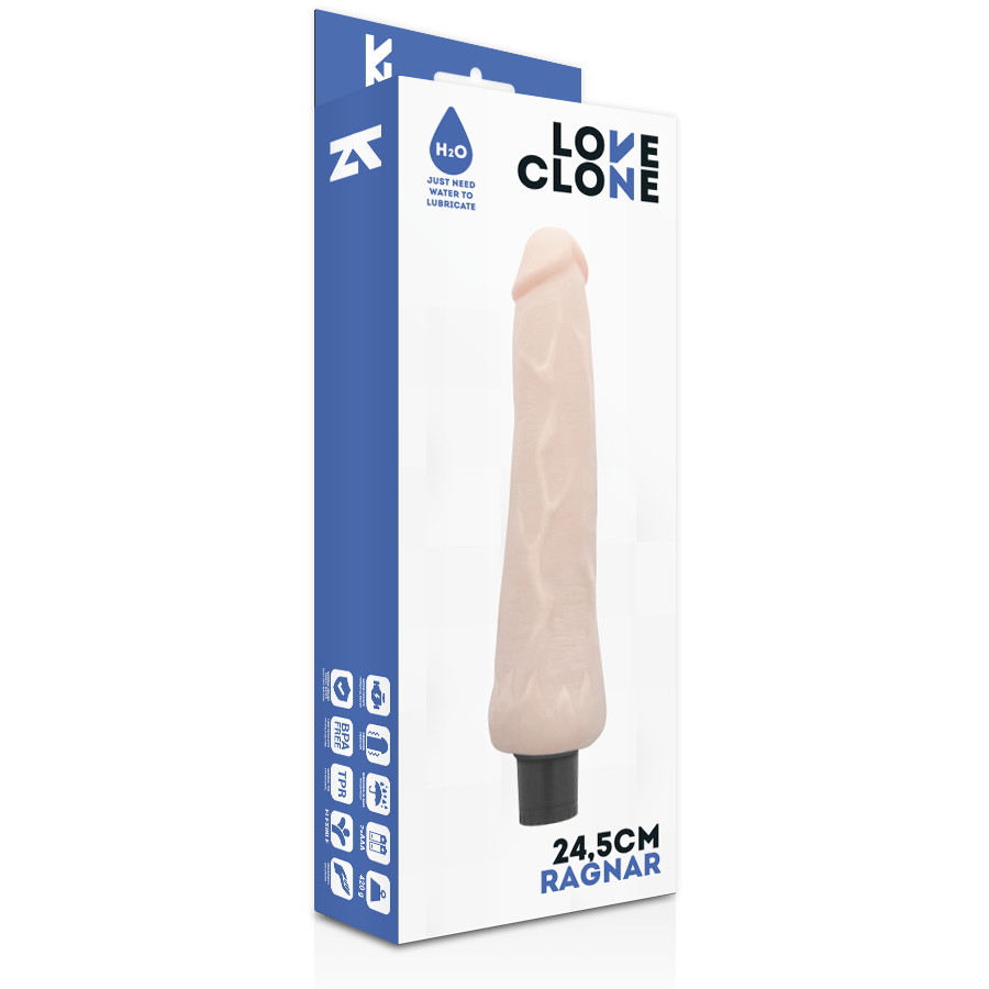 Vibrador Realístico Pilhas LoveClone Ragnar