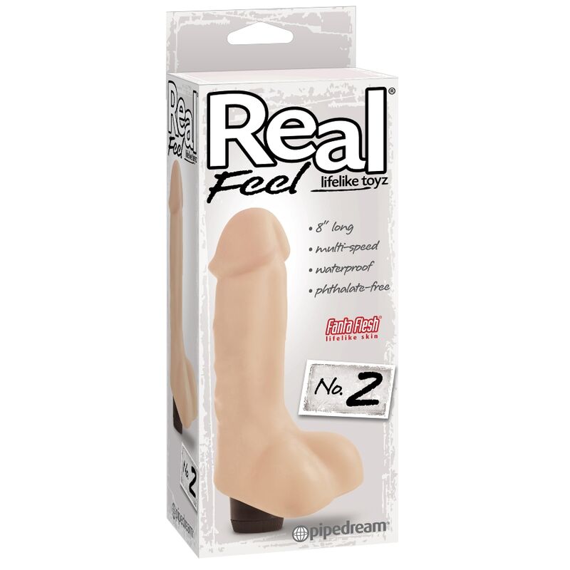 Vibrador Realístico Pilhas RealFeel Rascall Bege