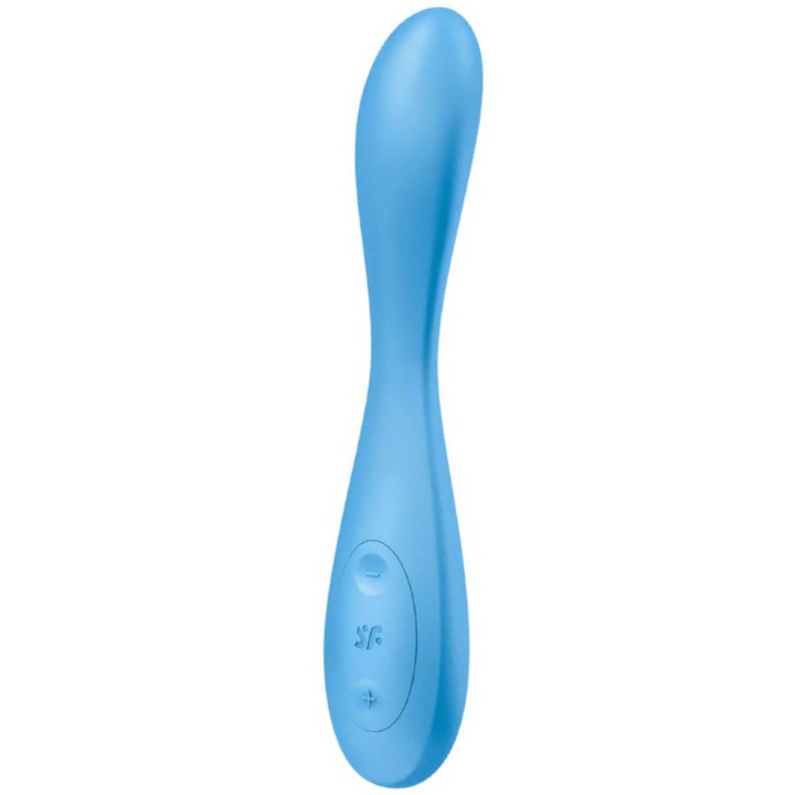 Vibrador Usb Articulável Satisfyer G-Spot Flex 4+ Azul Controlo Remoto App