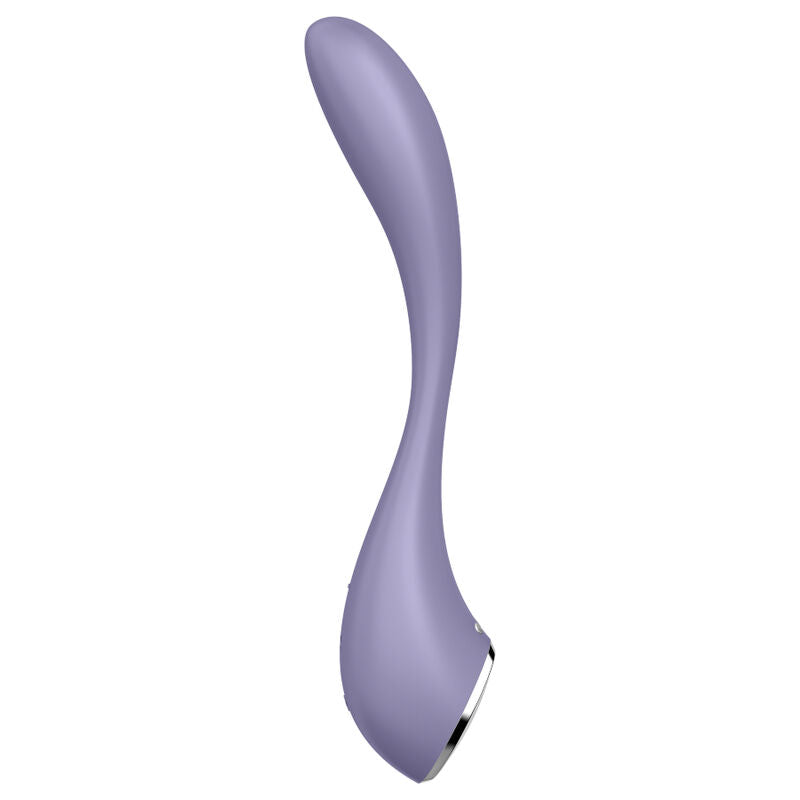 Vibrador Usb Articulável Satisfyer G-Spot Flex 5+ Lilás Controlo Remoto App