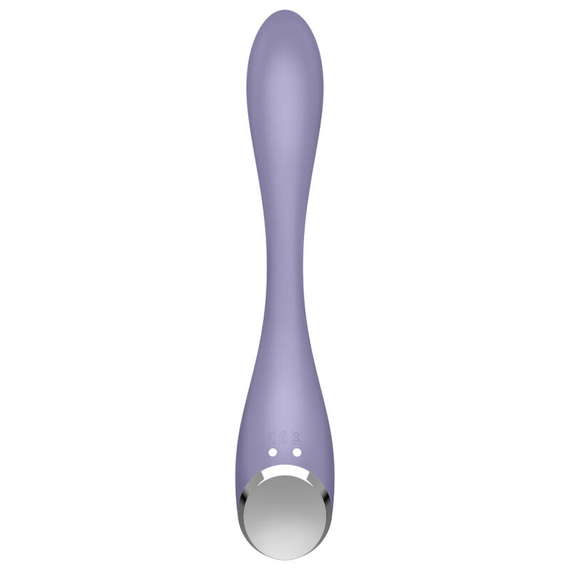 Vibrador Usb Articulável Satisfyer G-Spot Flex 5+ Lilás Controlo Remoto App