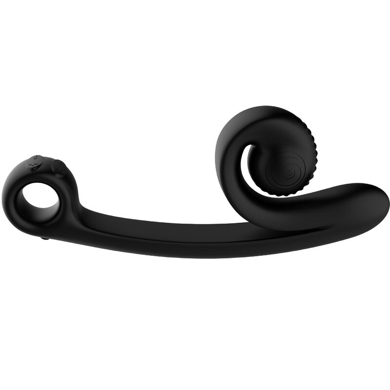 Vibrador Usb Estimulação Sincronizada Snailvibe Curve Preto