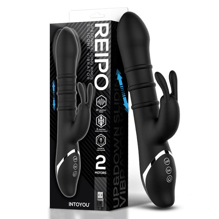 Vibrador Usb Movimento Deslizante e Rotação Intoyou Reipo