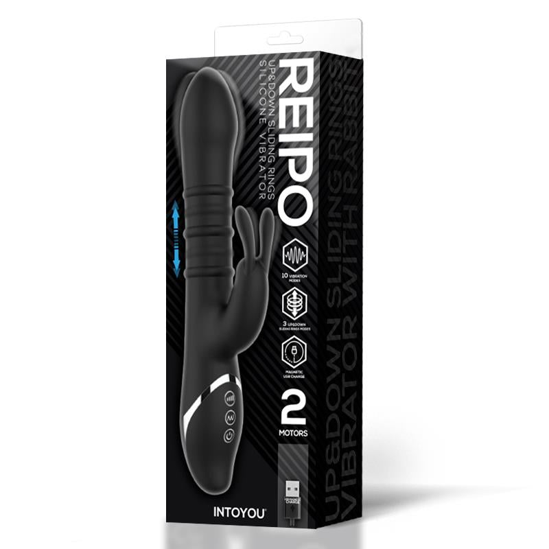 Vibrador Usb Movimento Deslizante e Rotação Intoyou Reipo
