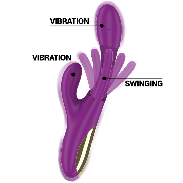 Vibrador Usb Movimento Língua Ponto-G Intense Apolo