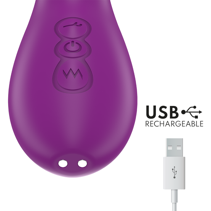Vibrador Usb Movimento Língua Ponto-G Intense Apolo