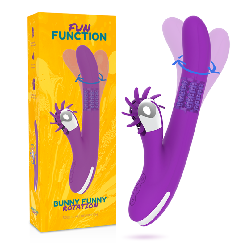 Vibrador Usb Movimento Língua Rotação e Movimento Movimento Rotação Fun Function