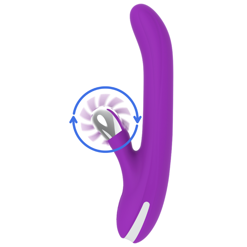 Vibrador Usb Movimento Língua Rotação e Movimento Movimento Rotação Fun Function