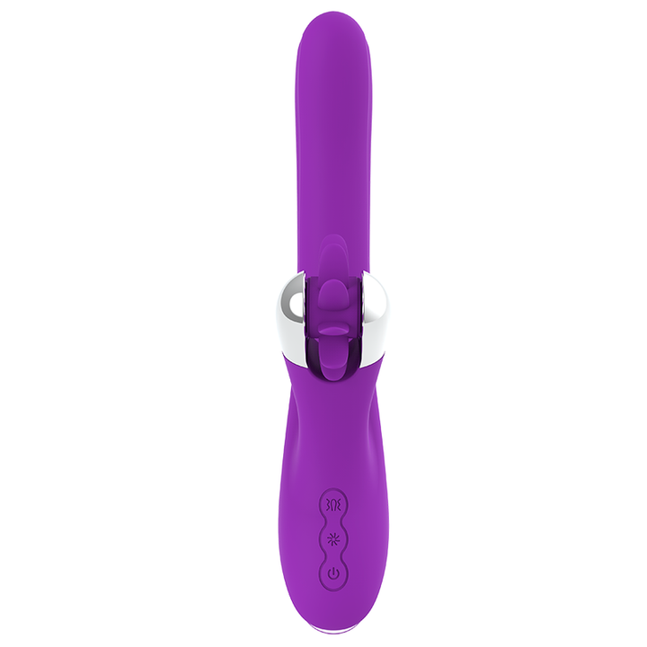 Vibrador Usb Movimento Língua Rotação e Movimento Movimento Rotação Fun Function