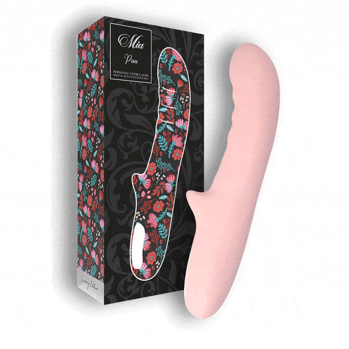 Vibrador Usb Movimento Rotação Mia Pisa