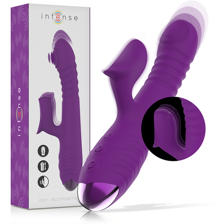 Vibrador Usb Movimento Telescópico Intense Iggy