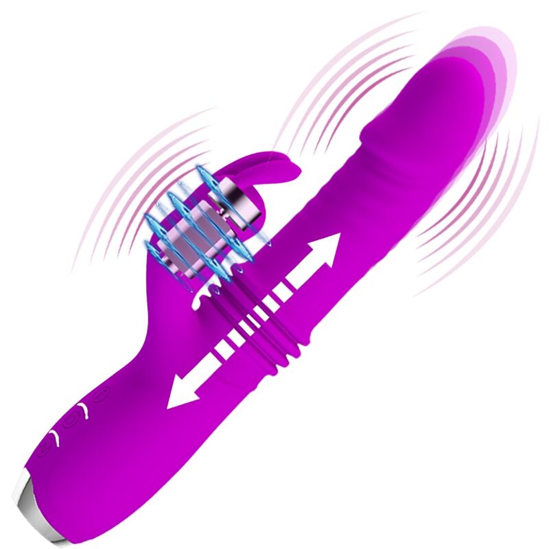 Vibrador Usb Movimento Telescópico PrettyLove Dorothy USB