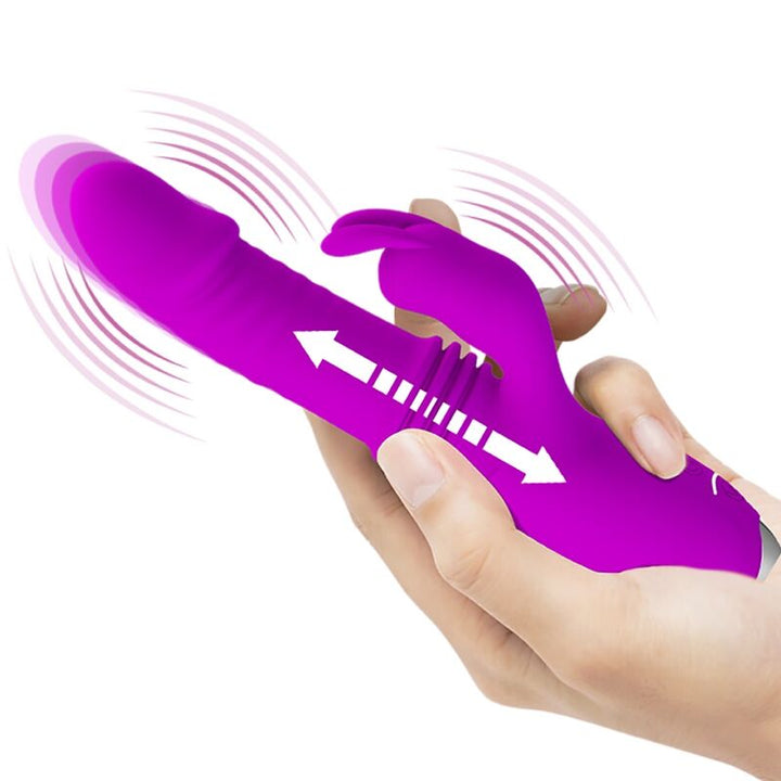 Vibrador Usb Movimento Telescópico PrettyLove Dorothy USB