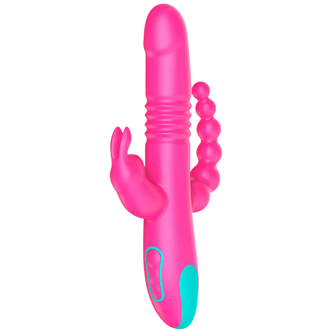 Vibrador Usb Movimento Telescópico e Rotação HappyLoki Donald Controlo Remoto Watchme
