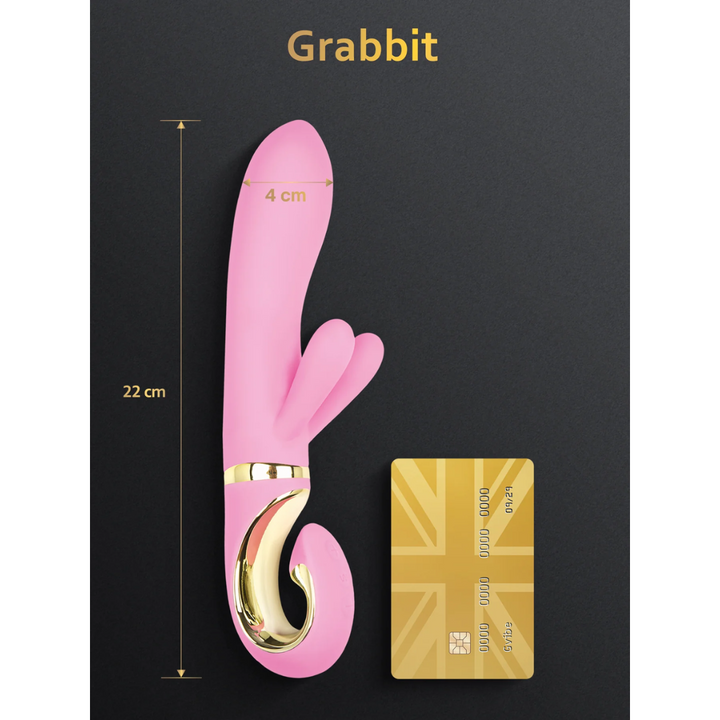 Vibrador Usb Silicone Alcochoado Gvibe GRabbit