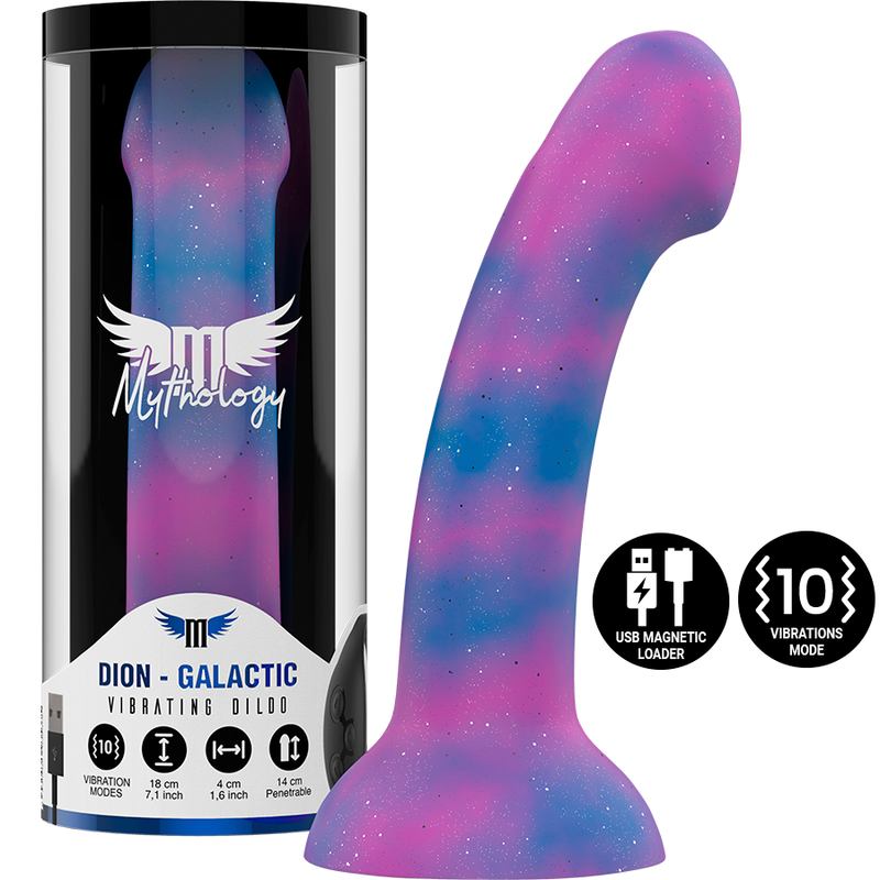 Vibrador Usb Silicone Alcochoado Mythology Dion Galactic M Controlo Remoto Watchme