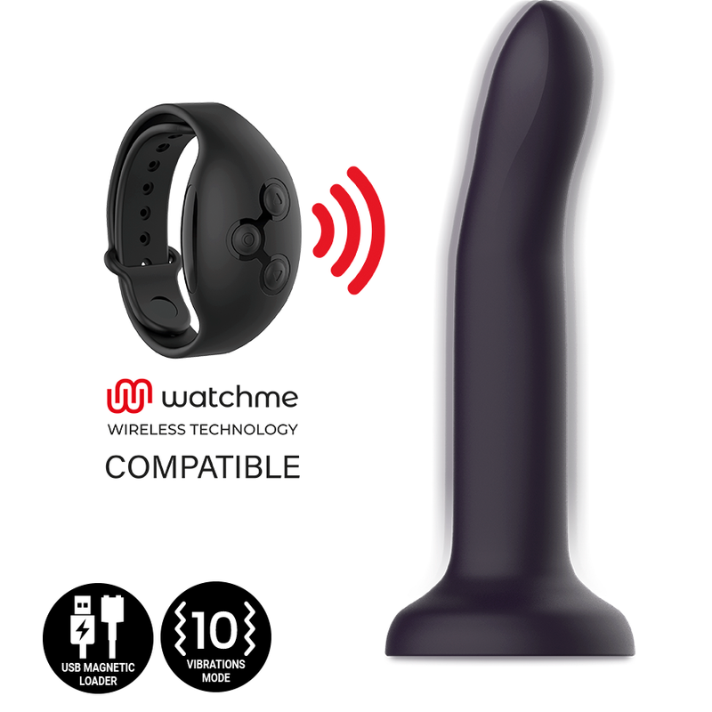 Vibrador Usb Silicone Alcochoado Mythology Duman Mystic S Controlo Remoto Watchme