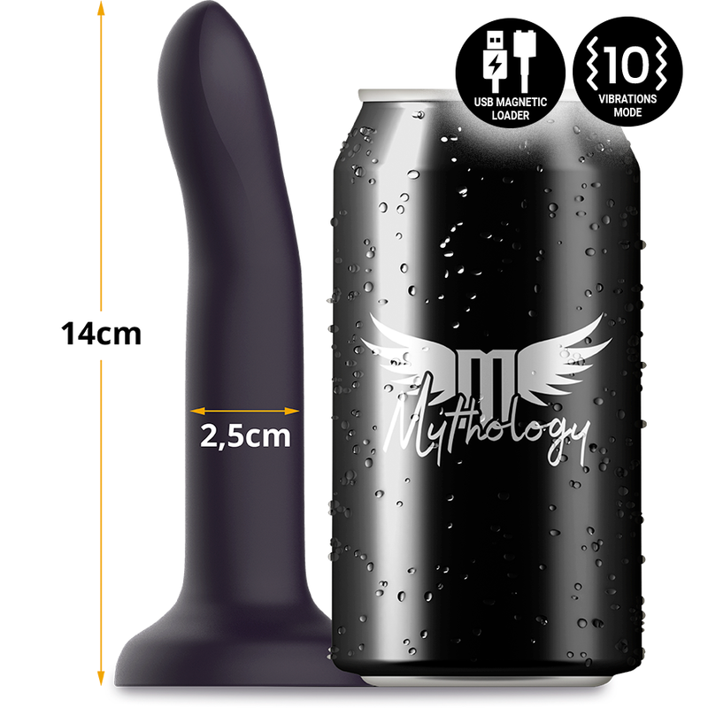 Vibrador Usb Silicone Alcochoado Mythology Duman Mystic S Controlo Remoto Watchme