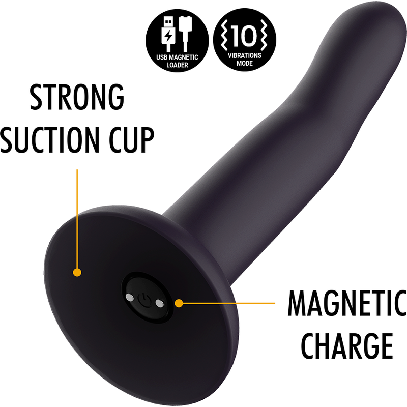 Vibrador Usb Silicone Alcochoado Mythology Duman Mystic S Controlo Remoto Watchme