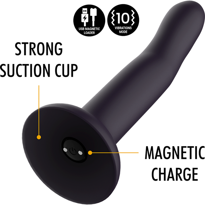 Vibrador Usb Silicone Alcochoado Mythology Duman Mystic S Controlo Remoto Watchme