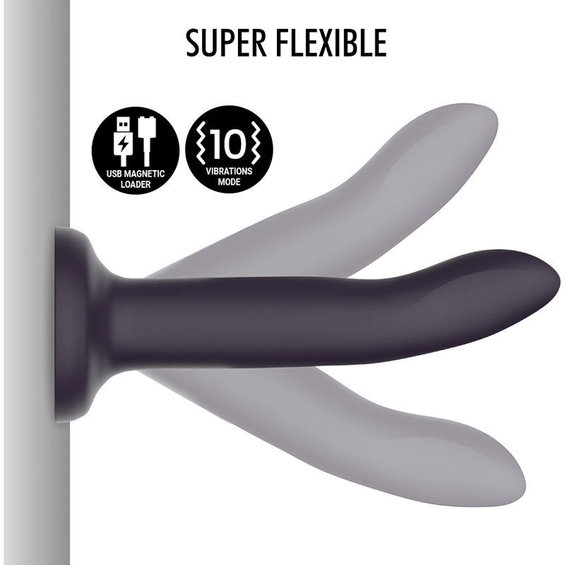Vibrador Usb Silicone Alcochoado Mythology Duman Mystic S Controlo Remoto Watchme