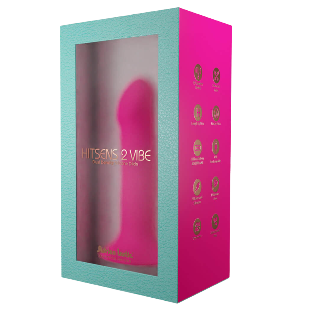 Vibrador Usb Silicone Memória Adrien Hitsens 2