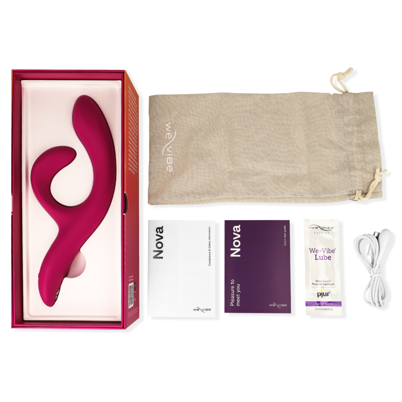 Vibrador Usb We-Vibe Nova 3 Rosa Controlo Remoto App