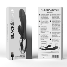 Carregar imagem no visualizador da galeria, Vibrador Black&amp;Silver Kaleb USB
