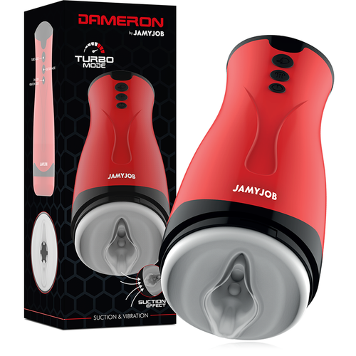 Masturbador Com Vibração E Sucção Jamyjob Dameron USB