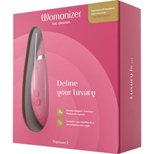 Carregar imagem no visualizador da galeria, Estimulador Sucção Womanizer Premium 2 Rosa USB
