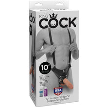 Carregar imagem no visualizador da galeria, Strap-On Oco King Cock Suspender 23x4cm
