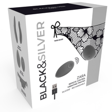 Carregar imagem no visualizador da galeria, Estimulador Para Cueca Black&amp;Silver Zara USB
