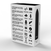 Carregar imagem no visualizador da galeria, Bala Vibratória Black&amp;Silver Kernex ll USB
