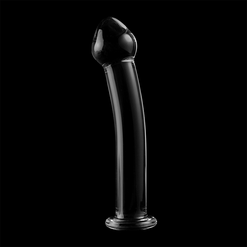 Dildo De Vidro Ibiza N11 Transparente 15x3.5cm
