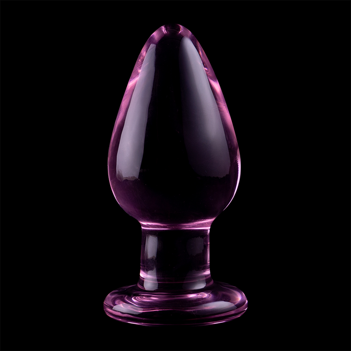 Dildo De Vidro Ibiza N3 Rosa 9.5x5cm