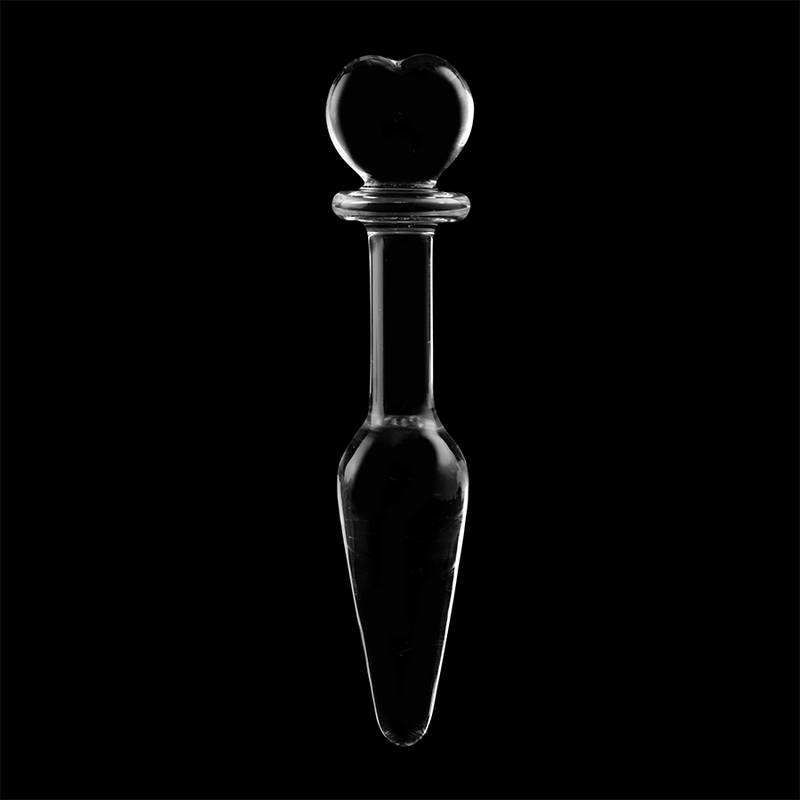 Dildo De Vidro Ibiza N7 Transparente 10x3cm