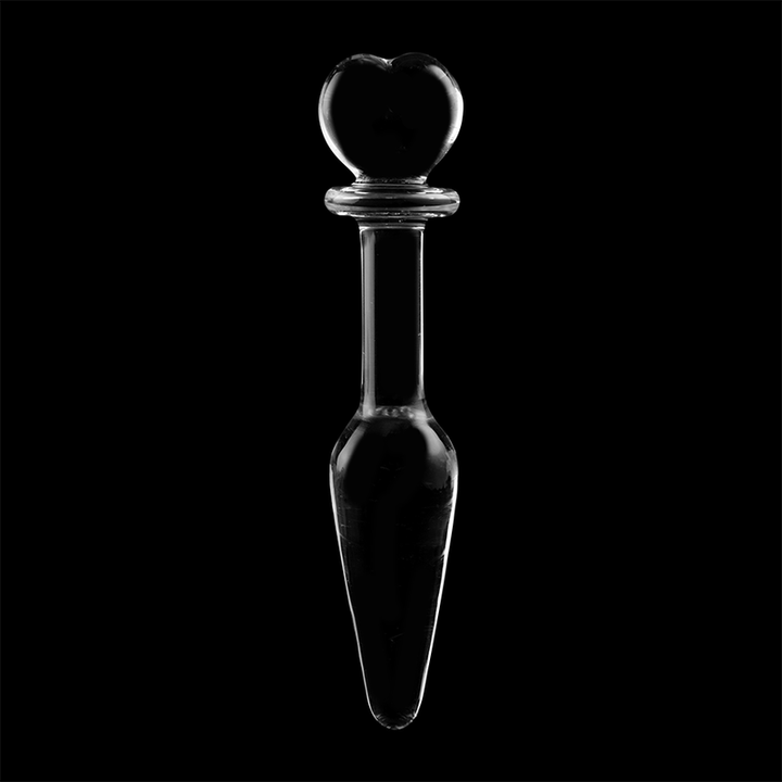 Dildo De Vidro Ibiza N7 Transparente 10x3cm