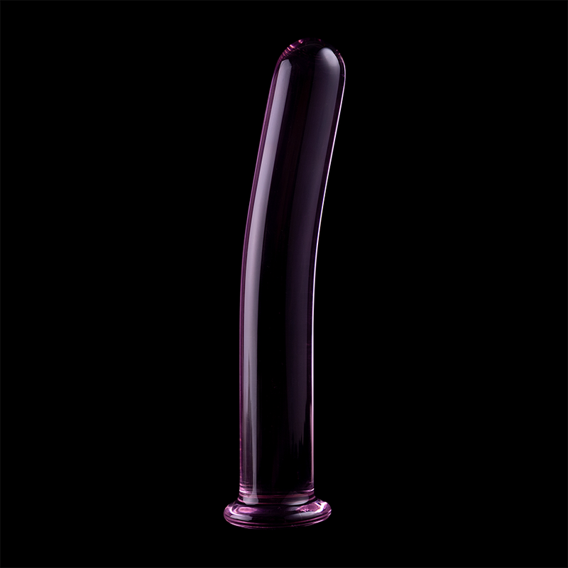 Dildo De Vidro Ibiza N9 Rosa 15x2.5cm