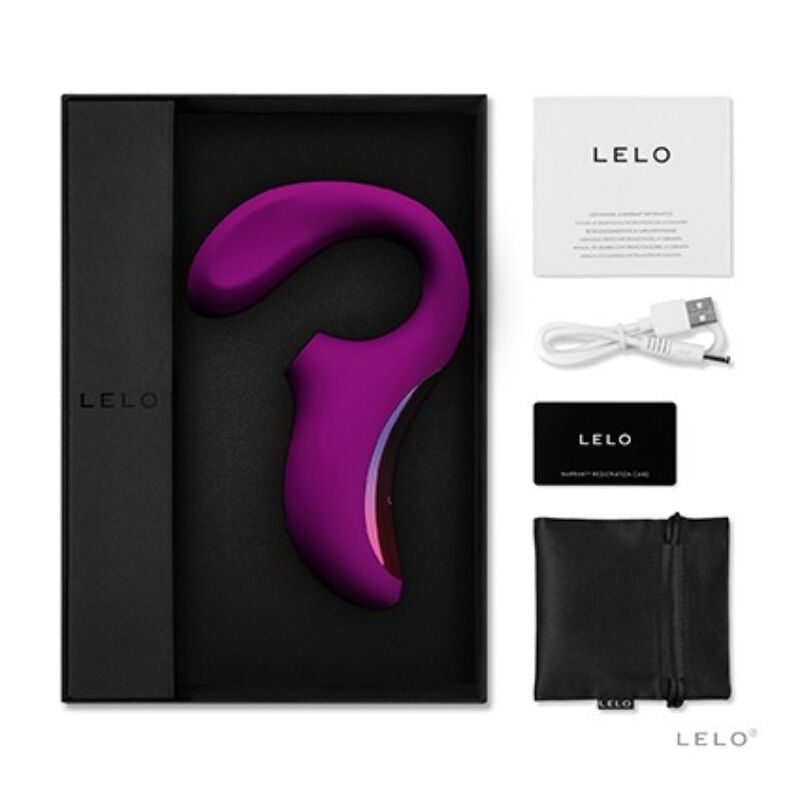 Estimulador Duplo Lelo Enigma Cruise Roxo USB