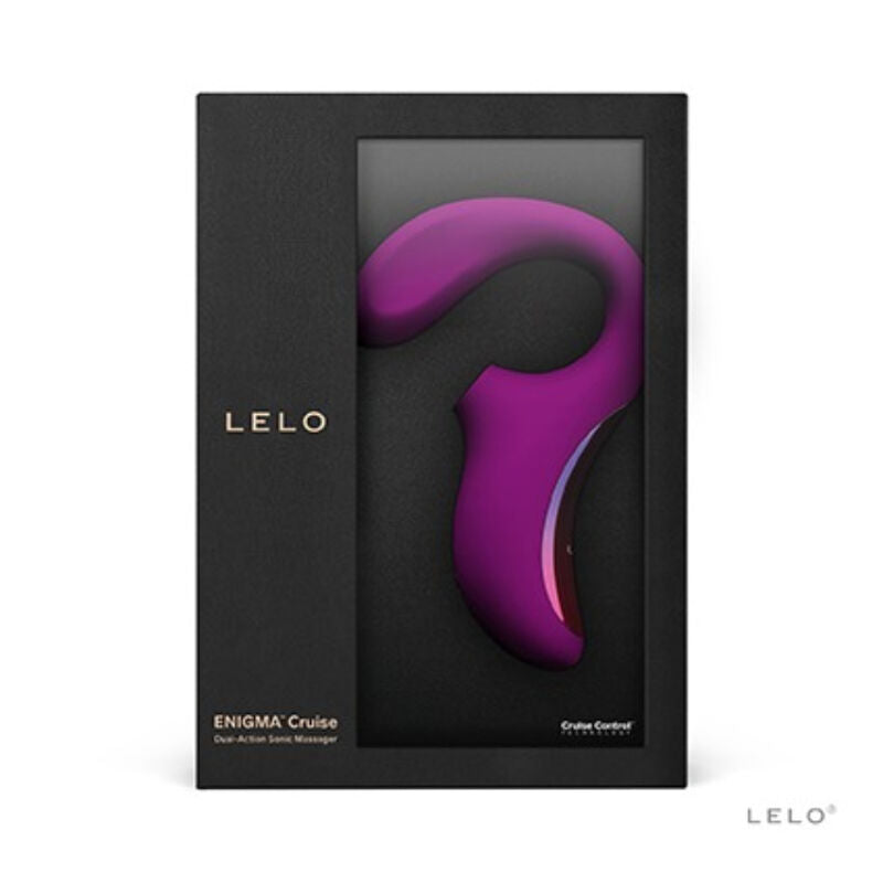 Estimulador Duplo Lelo Enigma Cruise Roxo USB