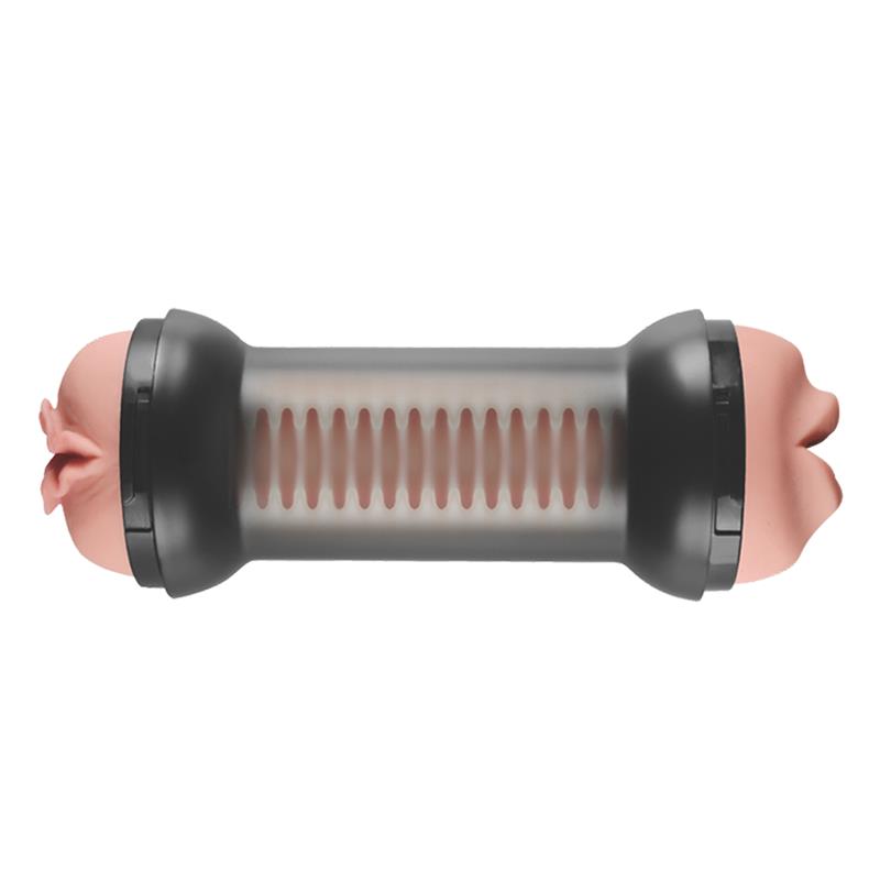 Masturbador Duplo Orifício Vagina e Boca