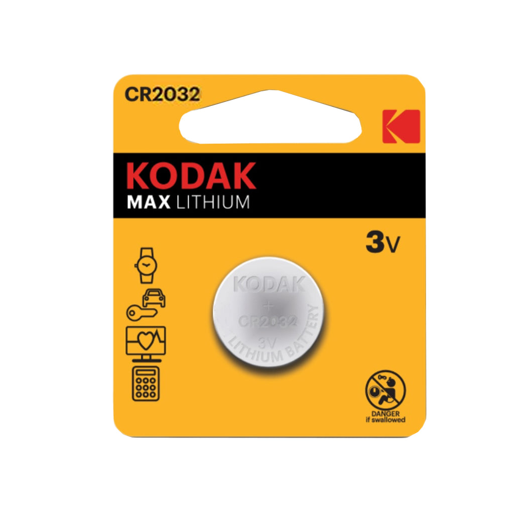 Pilhas Kodak 2032 5 Un