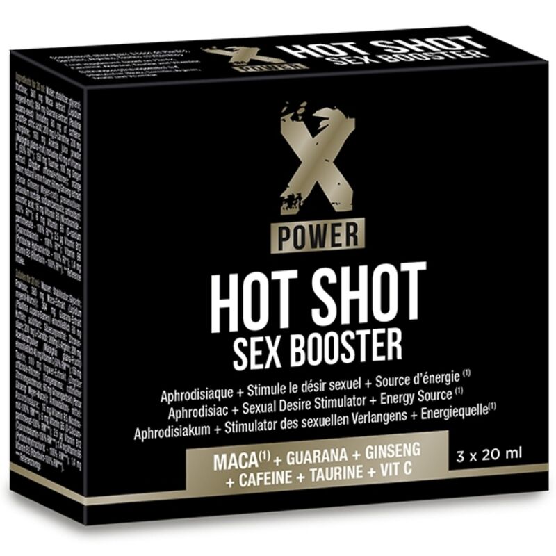 Potenciador Xpower Hot Shot Booster 3x20ml
