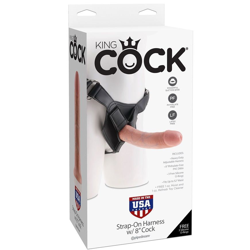 Strap-On King Cock 20.3cm