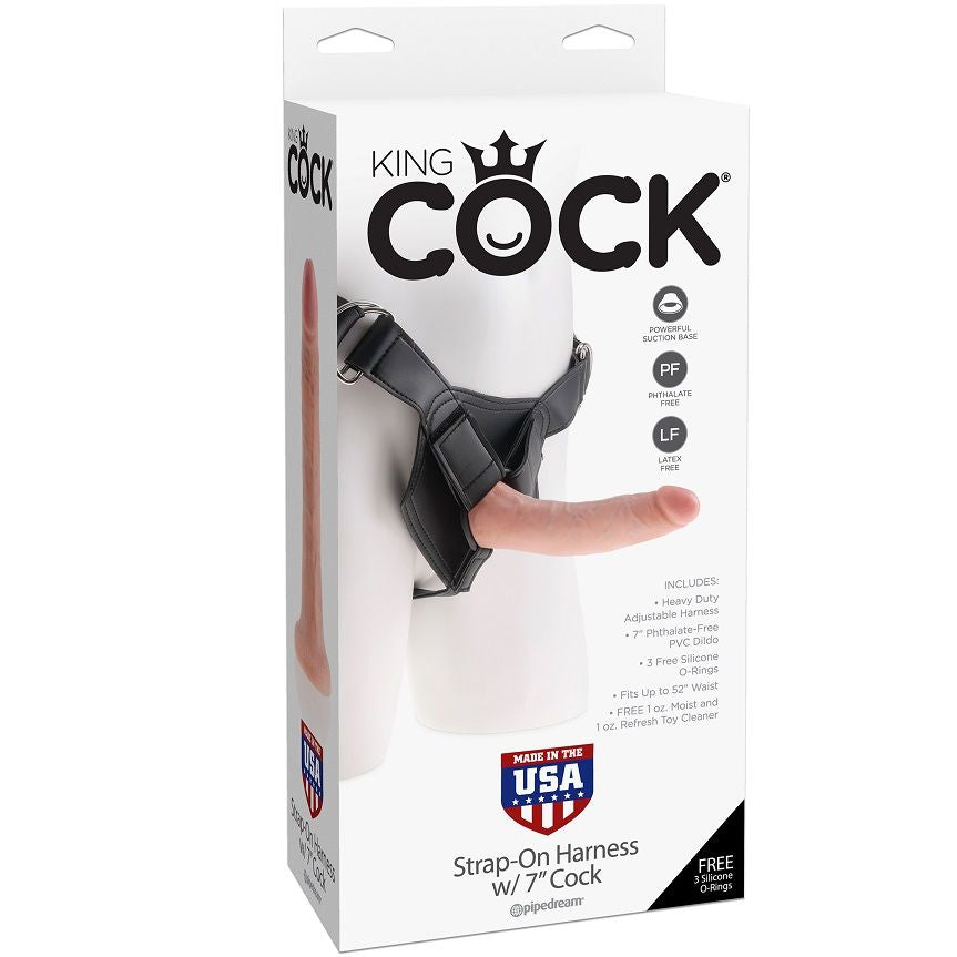 Strap-On King Cock 17.8cm