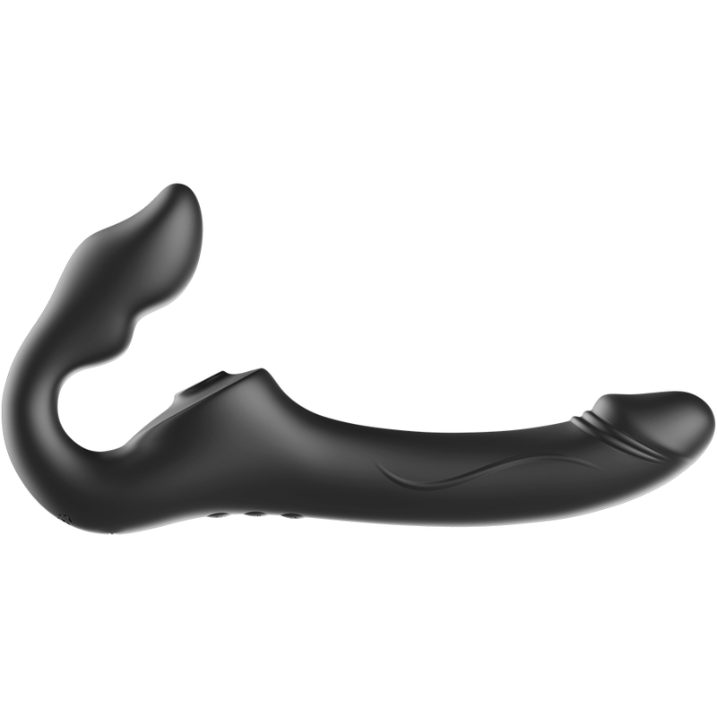 Strap-On Usb Duplo Vibração e Sucção Clitóris Ibiza Luman Controlo Remoto