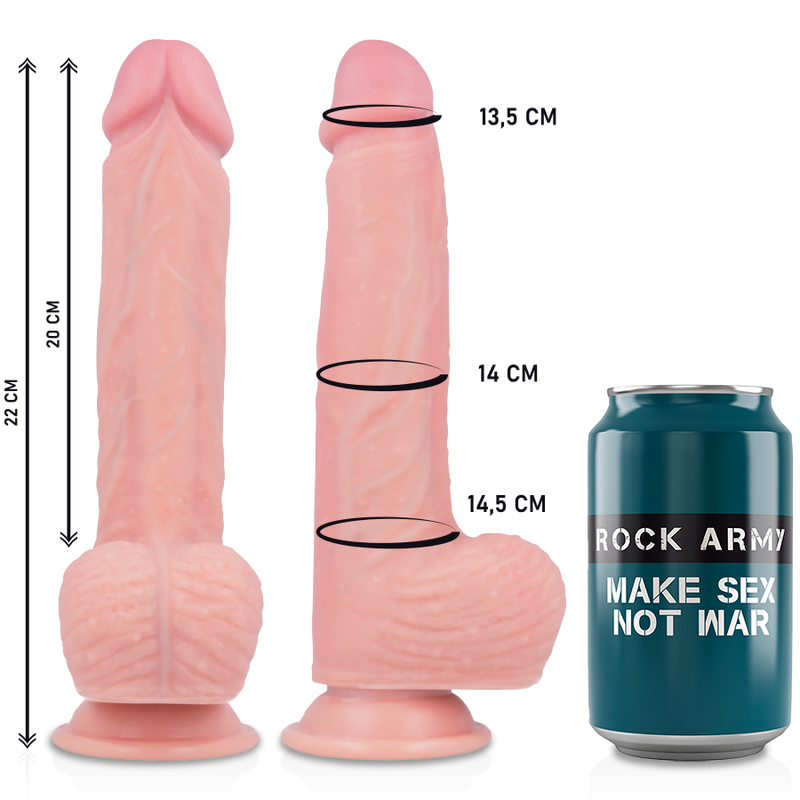 Vibrador Realístico Usb Movimento Rotação RockArmy Hawk
